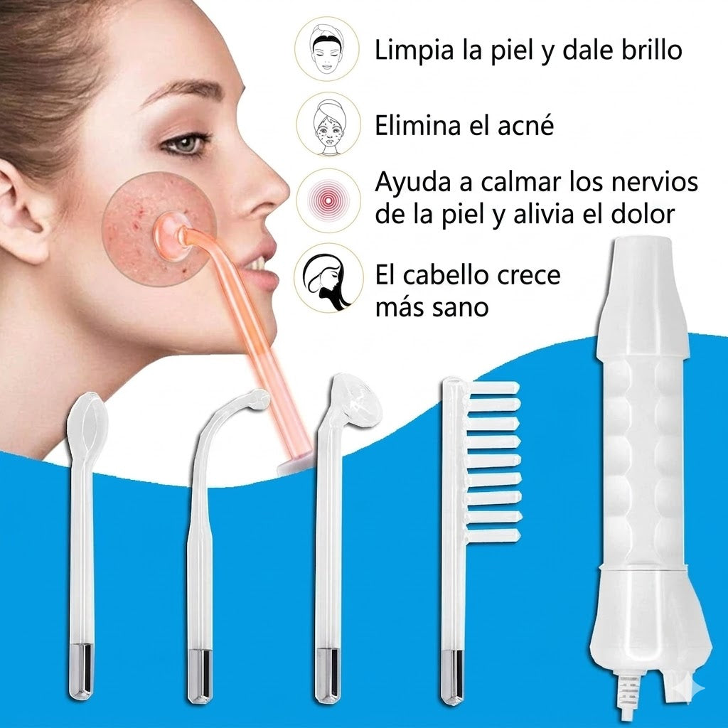 KIT FACIAL DE ALTA FRECUENCIA