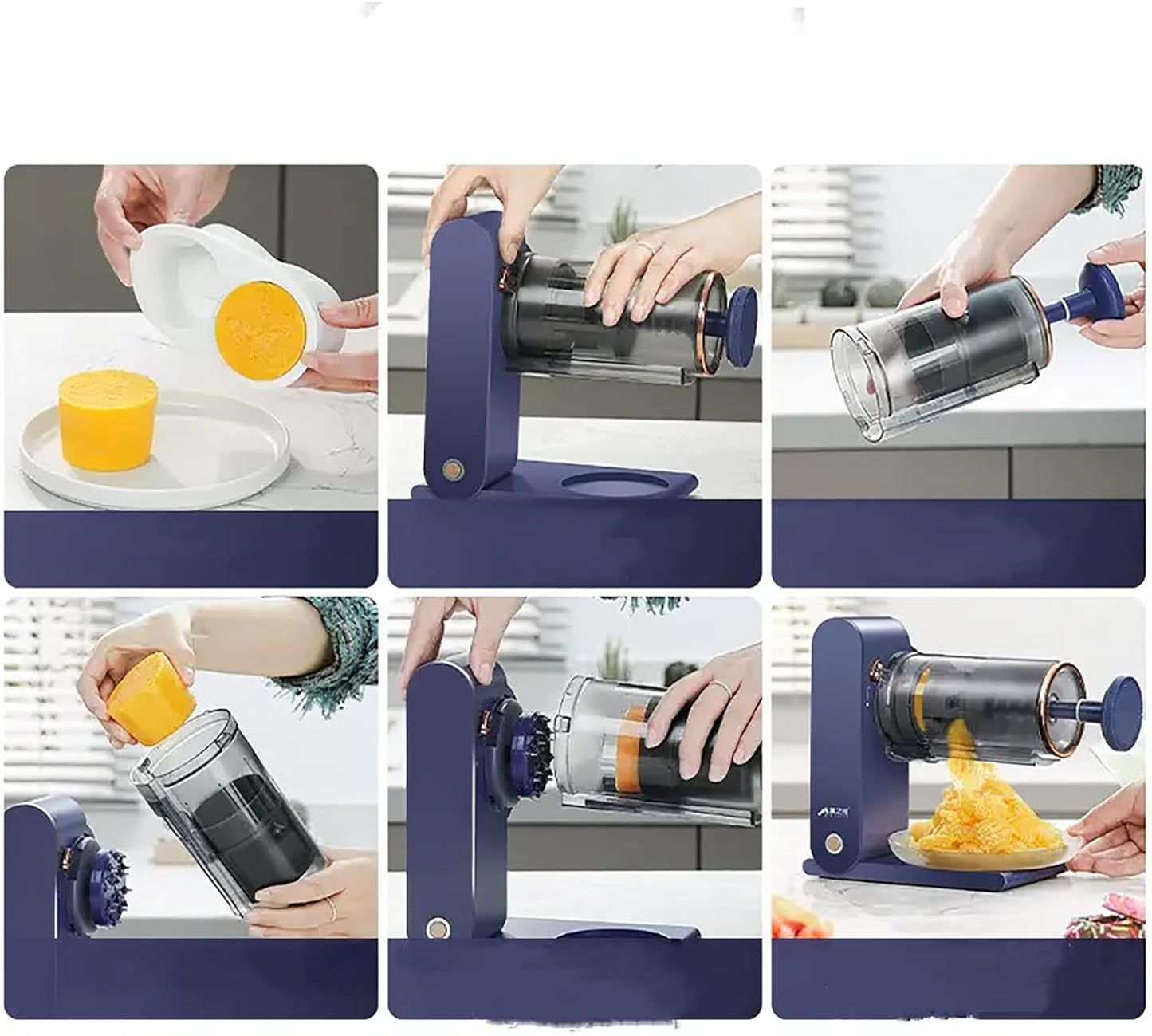 Máquina de Nieve Estilo Asiático, Portátil y Recargable para el Hogar con 4 Moldes de Silicona para Postres y Delicias Congeladas