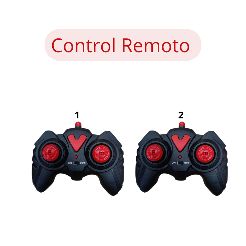 Bumper Cars a Control Remoto | Diversión Interactiva con Efecto de Humo - Set de 2 Carros