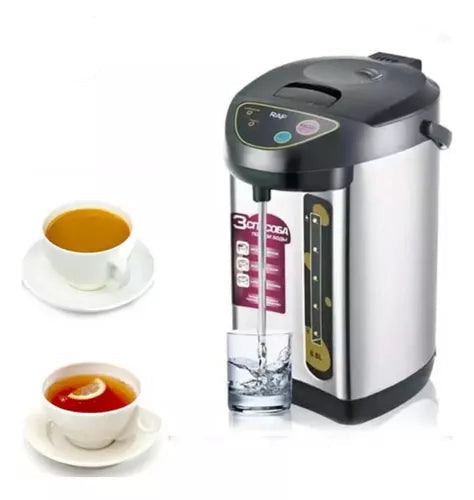 Hervidor de Agua Eléctrico de Gran Capacidad de 6.8 Litros, para Café, Sopas e Infusiones