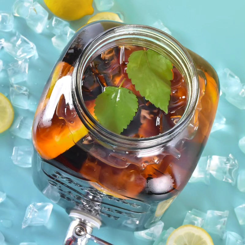 Dispensador de Bebidas de Vidrio