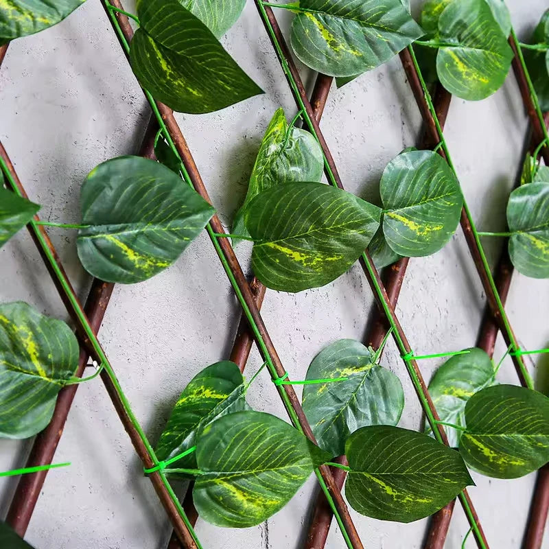 Cortina de Hojas Artificiales Extensible