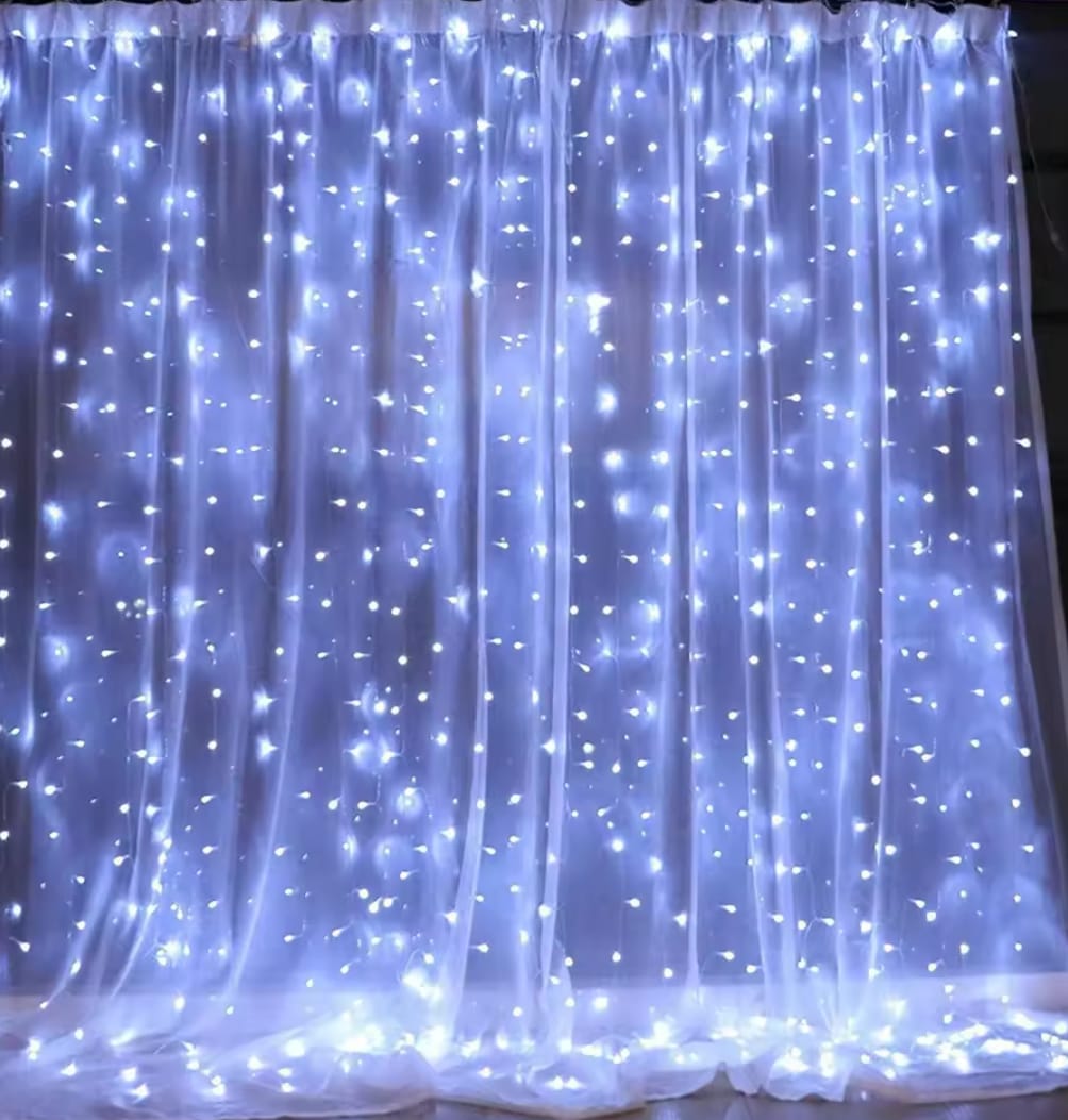 Cortina Led Blanca para Eventos - 3x2 Metros