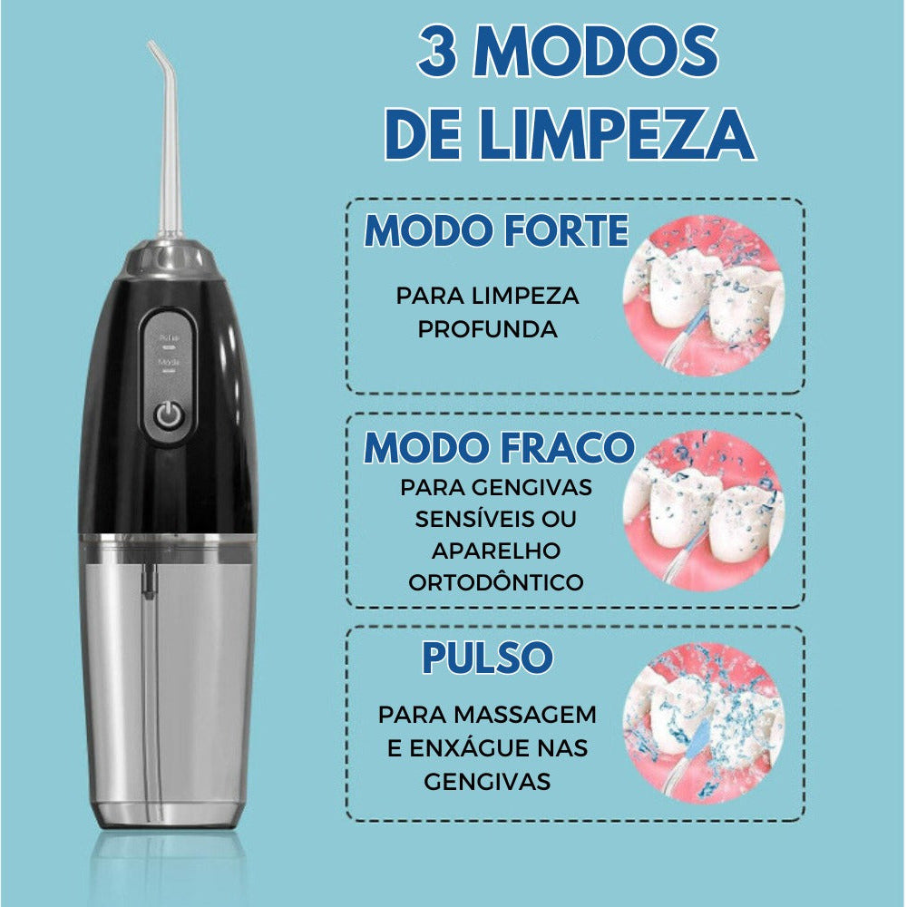 IRRIGADOR BUCAL RECARGABLE